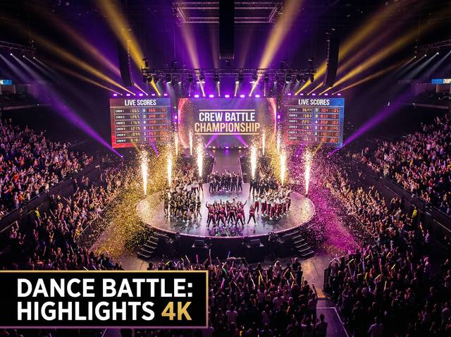 黄色仓库舞蹈大赛视频