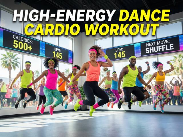 黄色仓库舞蹈健身视频